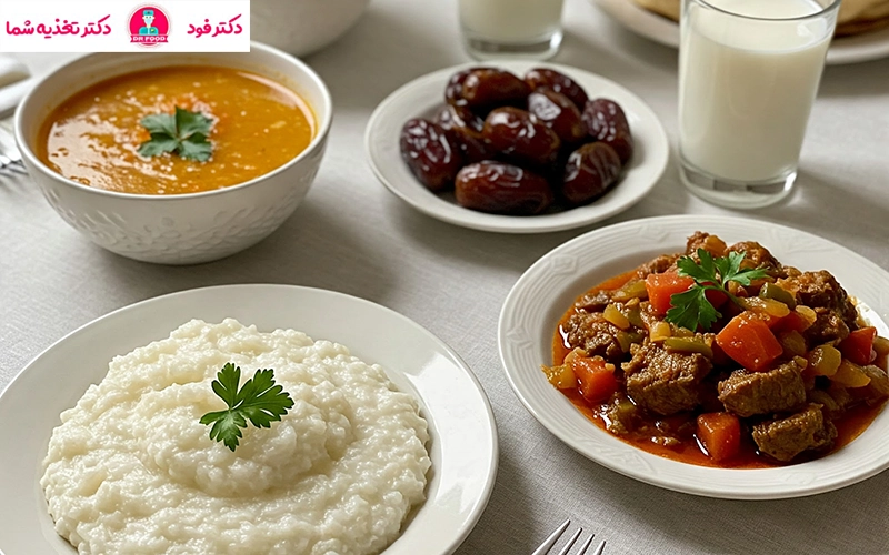 میان وعده افطار تا سحر چی بخوریم