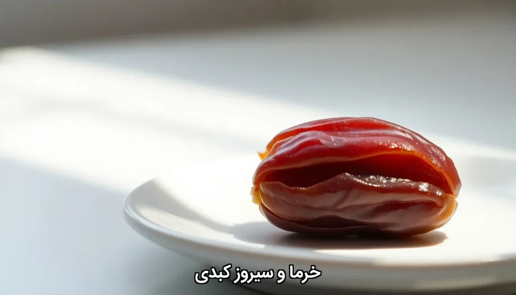 خرما و سیروز کبدی