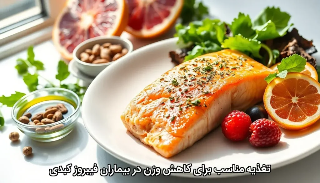 تغذیه مناسب برای کاهش وزن در بیماران فیبروز کبدی