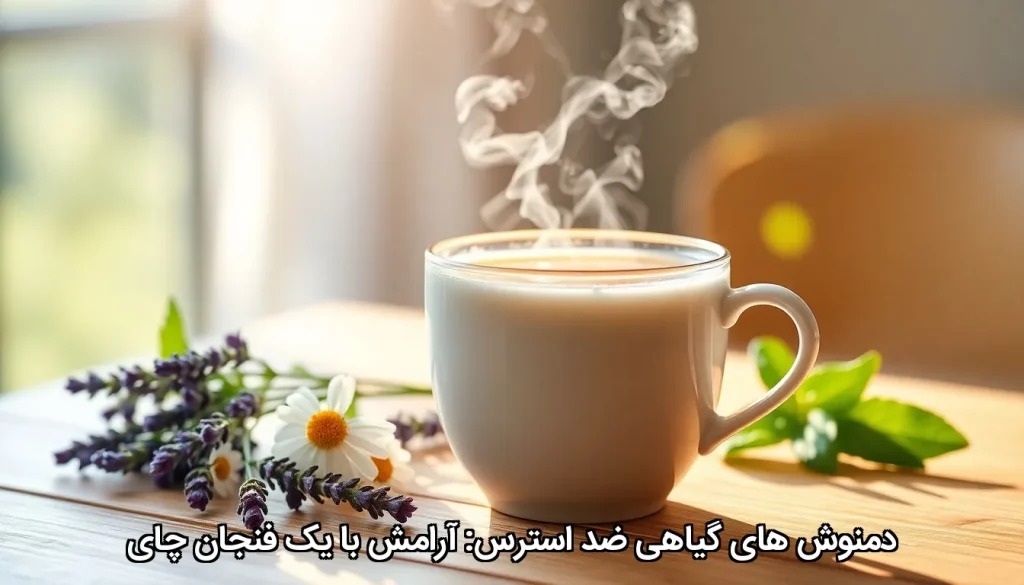 دمنوش گیاهی ضداسترس