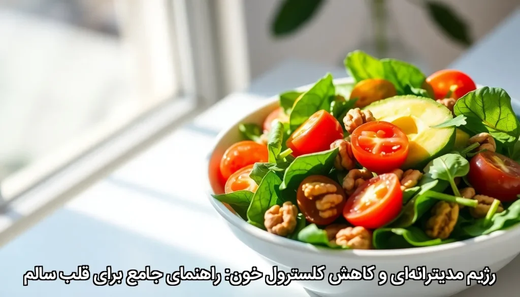 رژیم مدیترانه‌ای و کاهش کلسترول خون