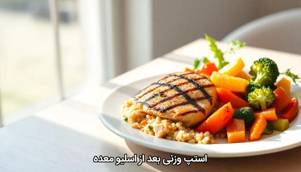 استپ وزنی بعد از اسلیو معده