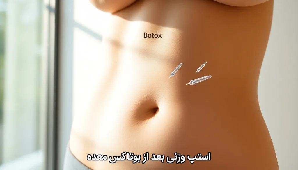 استپ وزنی بعد از بوتاکس معده