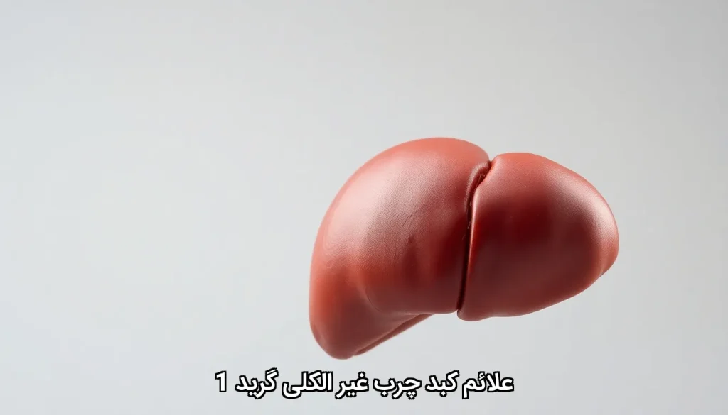 علائم کبد چرب غیر الکلی گرید 1