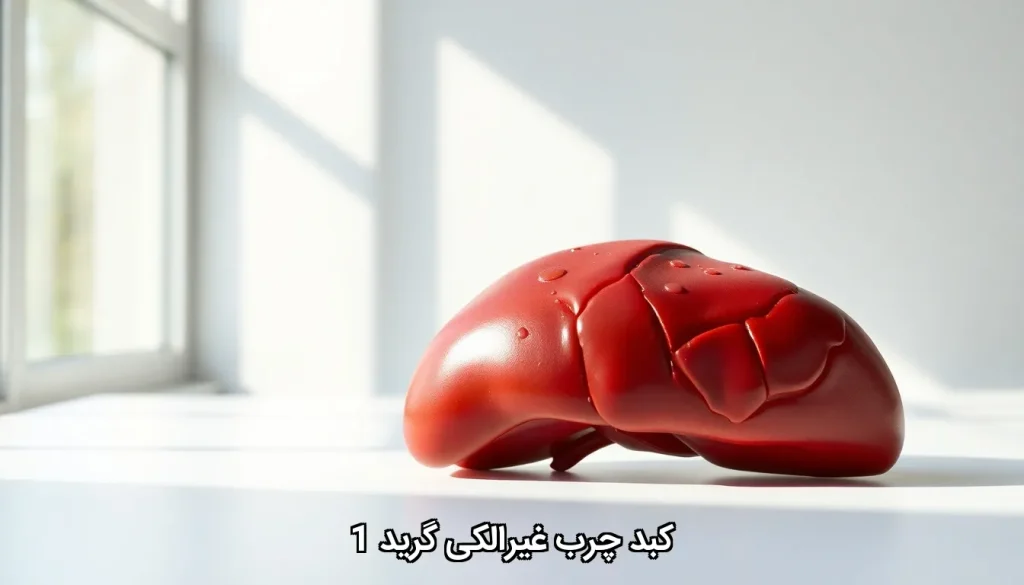 کبد چرب غیرالکی گرید 1
