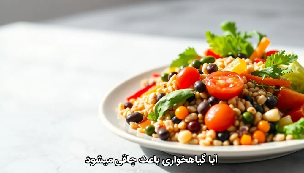 آیا گیاهخواری باعث چاقی میشود