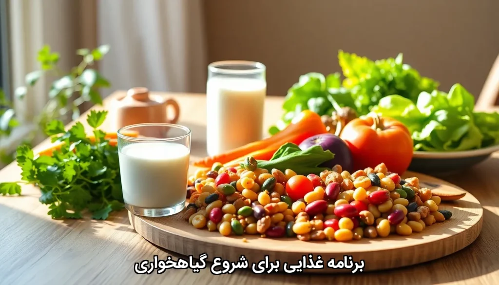 برنامه غذایی برای شروع گیاهخواری