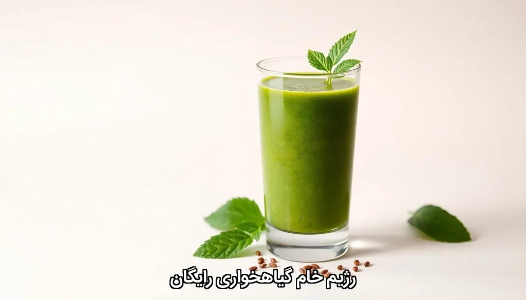 رژیم خام گیاهخواری رایگان