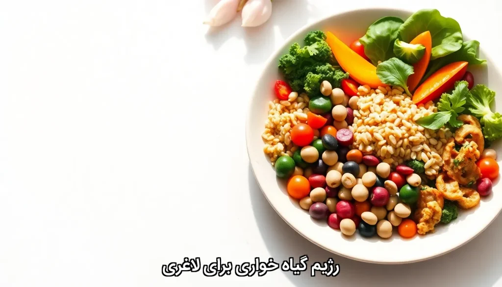 رژیم گیاه خواری برای لاغری