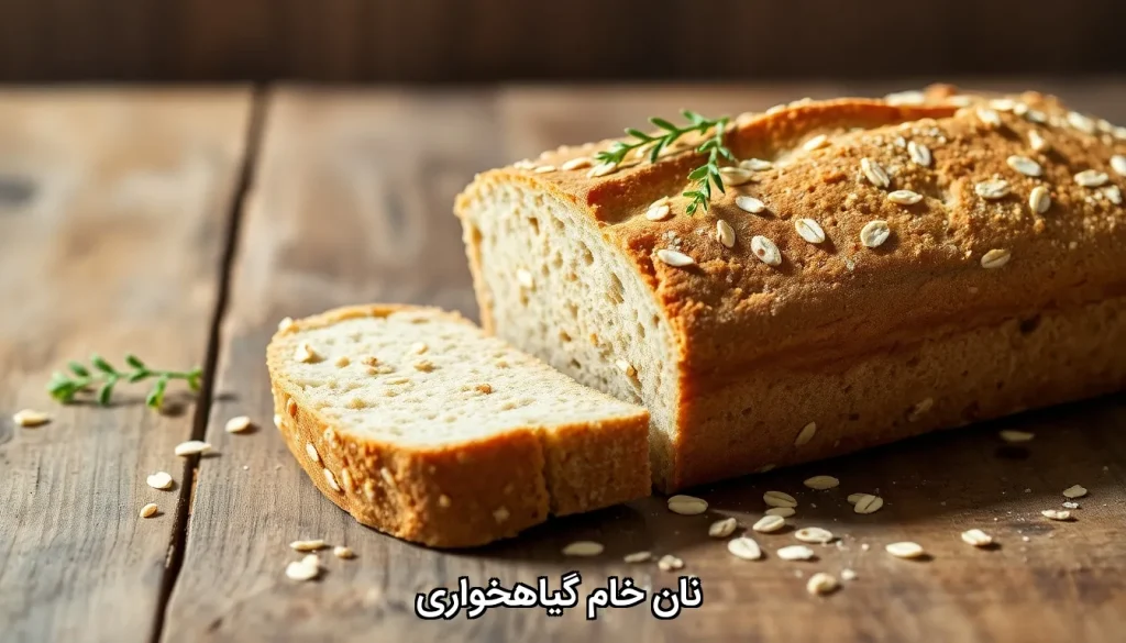 نان خام گیاهخواری