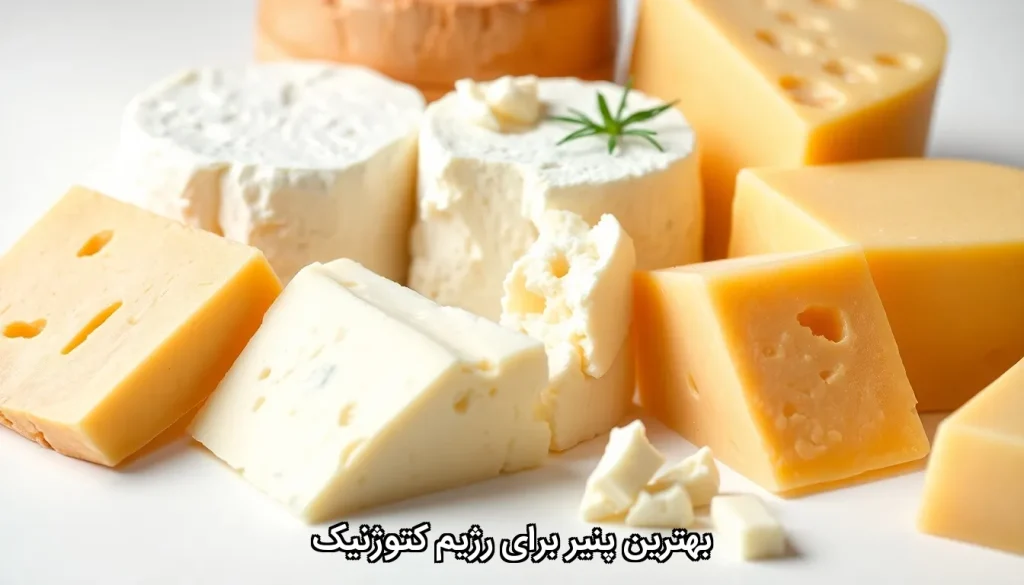 بهترین پنیر برای رژیم کتوژنیک