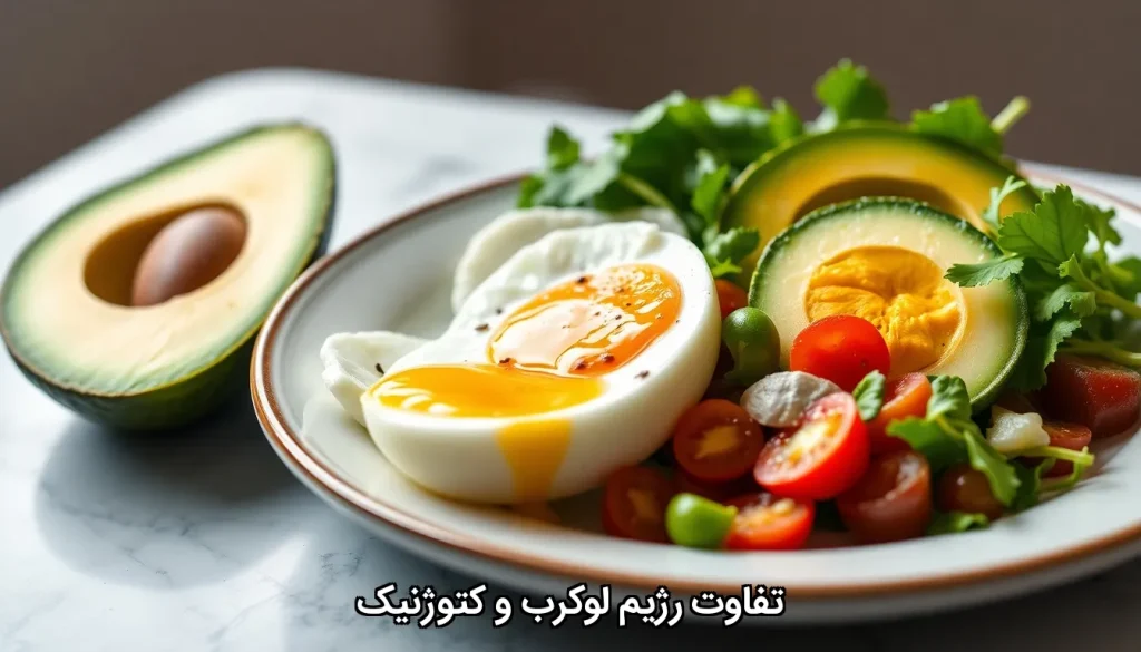 تفاوت رژیم لوکرب و کتوژنیک